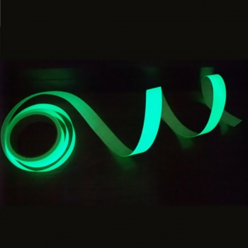Glow 25mm x 3m Langnachleuchtende Band In The Dark Egress Safety Mark Bright Green