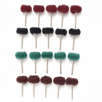 20pcs 25mm Schleifscheibe Schleif Polieren Polieren Radsatz für Drehwerkzeug