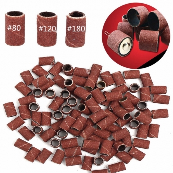 300pcs 80/120/180 Grit Drill Schleifbänder mit 6 Ersatz Bits Set