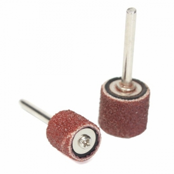100pcs 80Grit Drum Schleifen Sleeves Kit Für Dremel Präzisionswerkzeuge mit 1/2 3/8 Zoll Sand Dorne