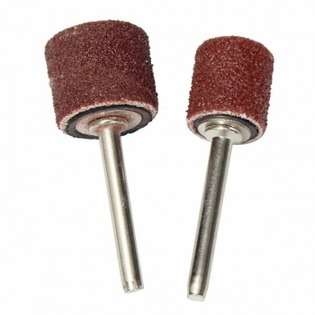 100pcs 80Grit Drum Schleifen Sleeves Kit Für Dremel Präzisionswerkzeuge mit 1/2 3/8 Zoll Sand Dorne