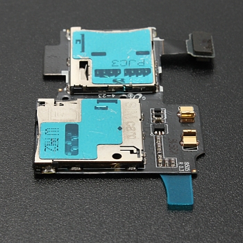 SIM Karten Gedächtnis Leser Halter Behälter Schlitz für Samsung Galaxy S4 I9500 I9505
