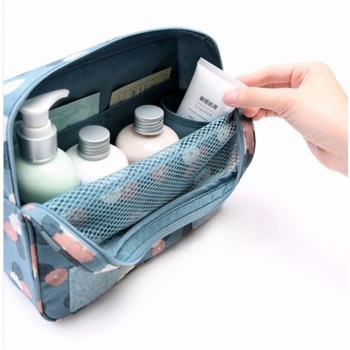 Wasserdichte Nylon Kulturbeutel Reisen Speicher Organisator Kosmetik Kasten Gepäck