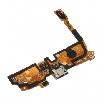 Micro USB Ladegerät Port mit Mic Flex für LG Optimus L90 D405 D410 D415