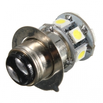 DC 6V P15D 5050 Motorrad 12SMD LED Scheinwerfer Lampen Weiß