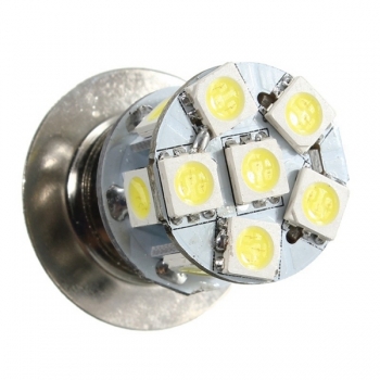 2ST DC6V P15D 5050 Motorrad 12SMD LED Scheinwerfer Lampen Weiß