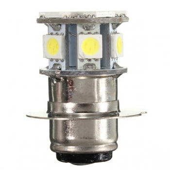 2ST DC6V P15D 5050 Motorrad 12SMD LED Scheinwerfer Lampen Weiß