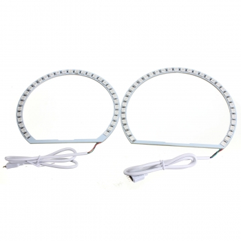 Multi-Color RGB LED Flash-Stroboskop Angel Eye Ringe für BMW E46 3 5 7 Series