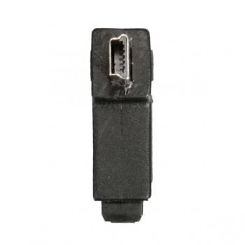 Mini USB 5Pin Mann zum weiblichen Verlängerungs Adapter 90 Grad rechts / links abgewinkelt