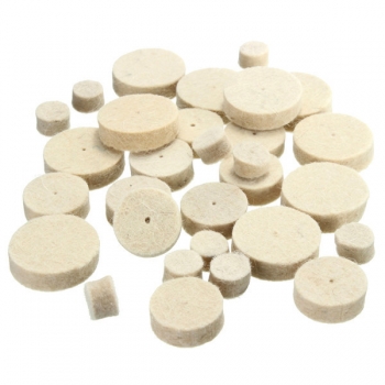 33pcs Wolle Polierscheibe Grinder Zubehör für Dremel