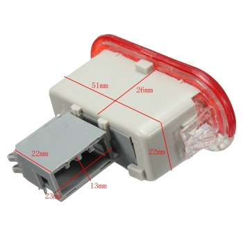 Interior LED Courtesy Tür Karten Licht Rot für VW Sharan Golf 4 GTI Bora