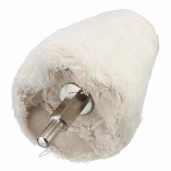 6mm Schaft 9mm Hexagon Konische Polier Buffing Buffer Rad für elektrisches Bohrgerät