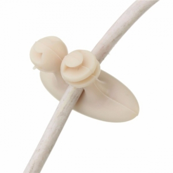 8Pcs Selfadhesive Clamp Auto Draht Schnur Clip Kabelhalter Krawattenklammern Fixer Organizer