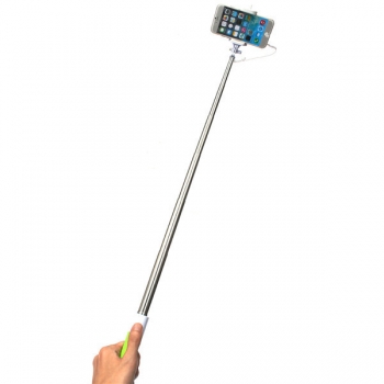 Ausziehbare Hand 3.5mm verdrahteten Selfie Stick Einbeinstativ Für iPhone 6 6s Plus Samsung LG HTC