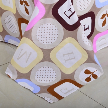 3 oder 4pcs Buchstaben Wörter Baumwollmischung Farbe Drucken Bettwäsche Sets Twin Voll Queen Size