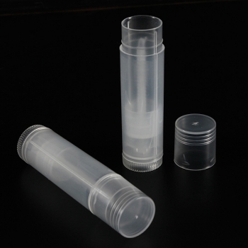10Pcs Leere klare Lippenbalsam Tubes Container Kleine Transparente Lippenstift Flasche