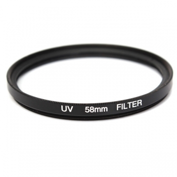 58mm UV FLD CPL Polarisierende ND4 Filter Kit mit Objektiv Haube Kappe für Canon Sony Kamera