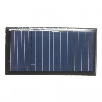 2V 0.18W 90MA 58.5x30.5x3.0mm Polykristalline Silizium Solarzellen Epoxy
