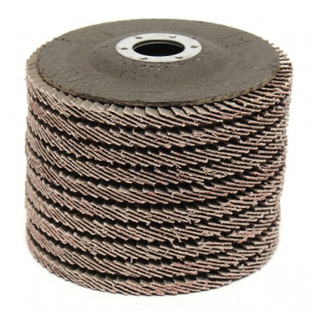 10pcs 115mmx8mm 60 Grit Flap Schleifscheiben Grinder Räder