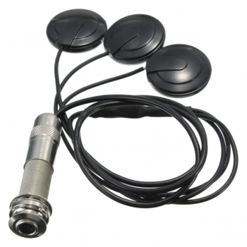 6.35mm Pickup Piezo 3 Transducer für Akustikgitarre Ukulele Mandoline
