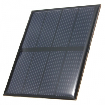 2V 0.6W 300mA 82x70x3.0MM Polykristalline Silizium Solarzellen Epoxy
