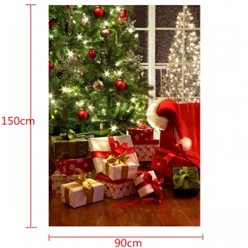 3x5ft 0.9 x 1.5 m Weihnachten Thin Vinyl Fotografie Studio Props Foto Hintergrund