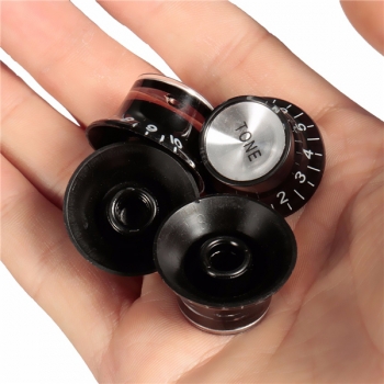 2 Volume & 2 Tone Geschwindigkeit Gitarre Knöpfe Steuerungstasten Ersatzteile