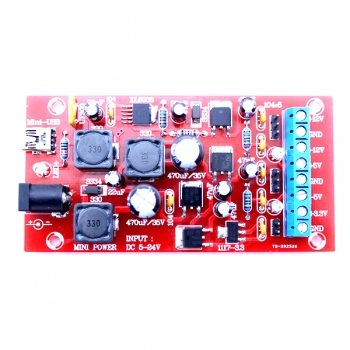 Ursprünglicher Hiland DIY USB-Aufladung einzelnes Drehen-Doppelstrom-lineare Regler Mehrfache Ausgangsleistungs-Installationssatz