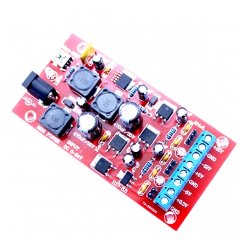 Ursprünglicher Hiland DIY USB-Aufladung einzelnes Drehen-Doppelstrom-lineare Regler Mehrfache Ausgangsleistungs-Installationssatz