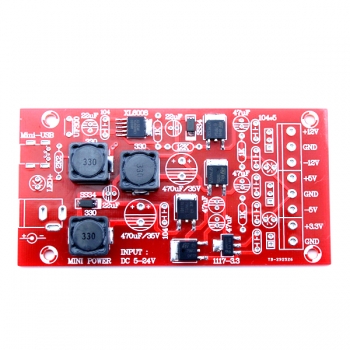 Ursprünglicher Hiland DIY USB-Aufladung einzelnes Drehen-Doppelstrom-lineare Regler Mehrfache Ausgangsleistungs-Installationssatz