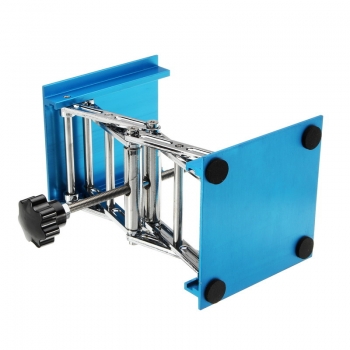 Lifting 4 × 4-Zoll-Lab-Lift-Plattformen Ständer Rack-Scissor Lab-Lifting Aluminiumoxyd