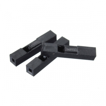 100 PCS 1P + 3P Dupont Jumper Wire Gehäuse + weiblichen Pin Steckverbinder 2.54 mm Interval