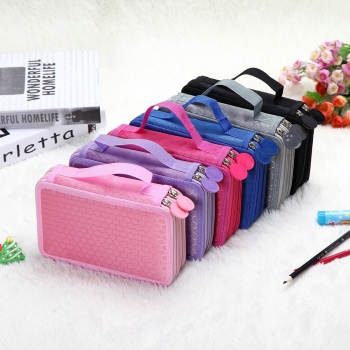 36 Löcher Kunst Feder Bleistift Verfassungs Bürsten Kasten Kasten Kursteilnehmer stationärer Reißverschluss Speicher Verfassungs Beutel