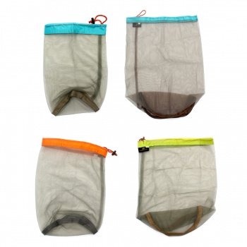 Tavel Camping Wandern Sport Ultraleicht Beutel Mesh Packsack mit Kordelzug Nylon Mesh Tasche