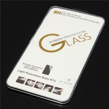 Ausgeglichener Glas Schirm Schutz Hülle für Samsung Galaxy S5 Aktiv G870