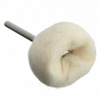 24mm T-Typ Polierschleifscheibe Wolle Polieren Kugel-Rad für Drehwerkzeug