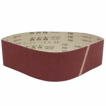 100 x 915 mm Schleifschleifband 80 Grit Zirkonoxid Schleifschleifbänder