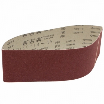 100 x 915 mm Schleifschleifband 80 Grit Zirkonoxid Schleifschleifbänder