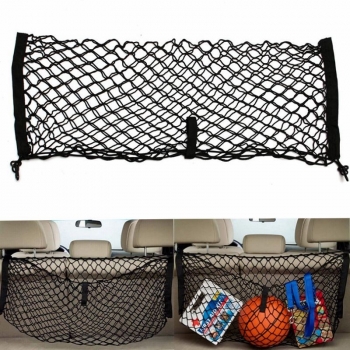 Trunk Auto SUV Rückfrachtgepäck Organisator Speicher Ineinander greifen Netz Nylon