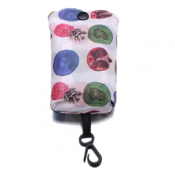 Zufällige Farbe Beutel Tote wiederverwendbare Griff Eco Folding Einkaufstaschen Tragetasche Strand Gymnastik Schwimmen