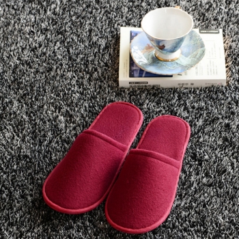 1 Paar Hotel Travel Einweg Pantoffeln Home Guest Weiß Rot Blau Slippers