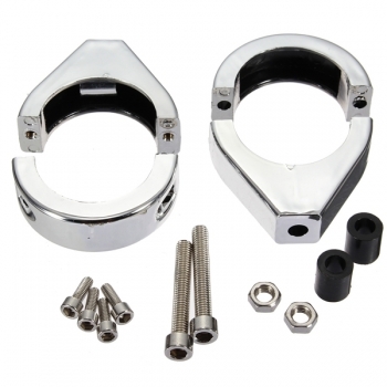 41mm Blinkerhalterung Gabelrohrverlegung Klemmen Anzeige für Harley