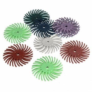 26 Stück Radial Bristle Disc Pinsel Sortiment 80/120/220/320/400/600/1000/2500 Grit