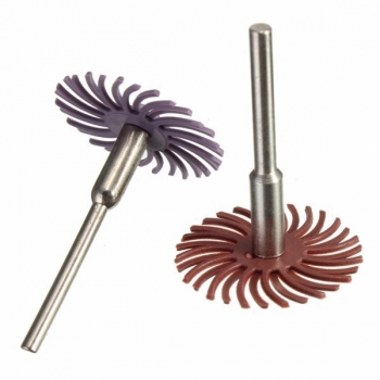 26 Stück Radial Bristle Disc Pinsel Sortiment 80/120/220/320/400/600/1000/2500 Grit