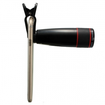 12X Zoom Clip-on-Telefon-Teleskop-Kamera-Objektiv für Tele iPhone Samsung HTC Smartphone