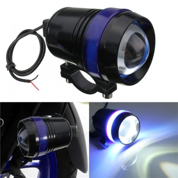 12V 30W Motorrad U3 LED Angel Eye, der Nebel Spot Scheinwerfer Hallo / Lo Blitzlampe