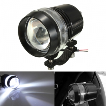 12V 30W Motorrad U3 LED Angel Eye, der Nebel Spot Scheinwerfer Hallo / Lo Blitzlampe