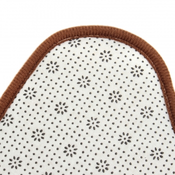 2pcs Caroset Bath Pedestal Mat WC Antislip Boden Teppiche Set