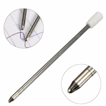 7cm blau Kugelschreibermine aus Metall für Swarovski Oder Andere Kristall Pens
