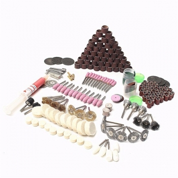 217 stücke Drehwerkzeug Zubehör Set Elektrische Mühle Zubehör für Schleifen Schleifen Polieren